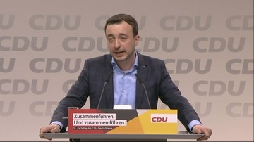 Urodzony w Polsce Paul Ziemiak nowym sekretarzem generalnym CDU