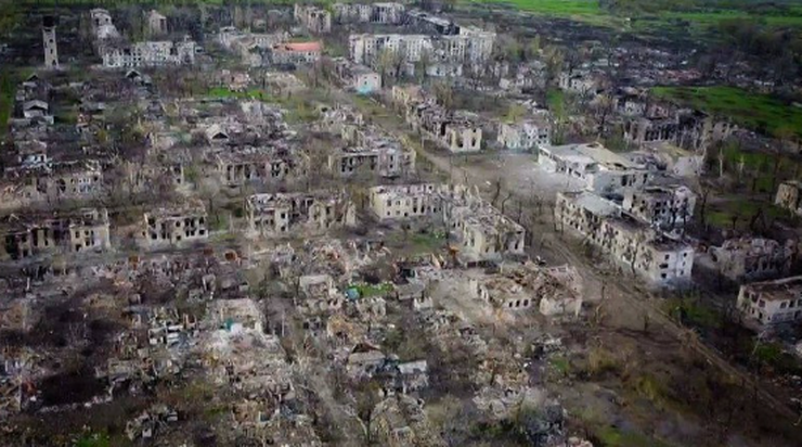 Wojna w Ukrainie. Rosyjskie wojska zrównały z ziemią osadę Nowotoszkiwske w obwodzie ługańskim