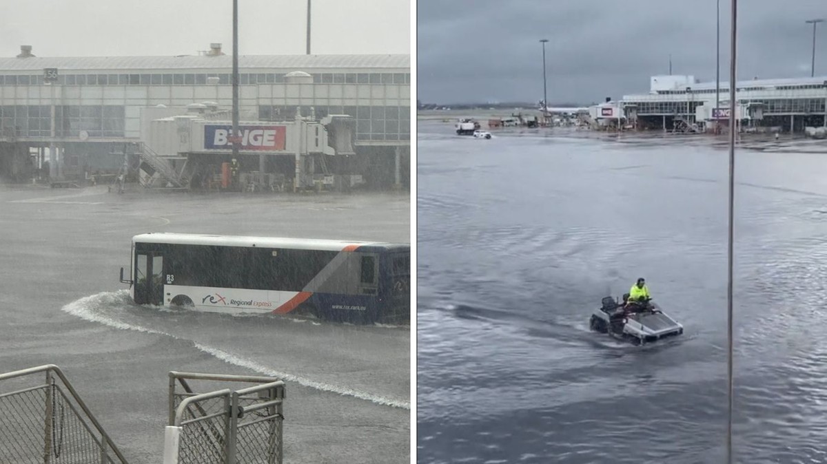 Sydney: Dziesiątki odwołanych połączeń. Lotnisko całkowicie zalane