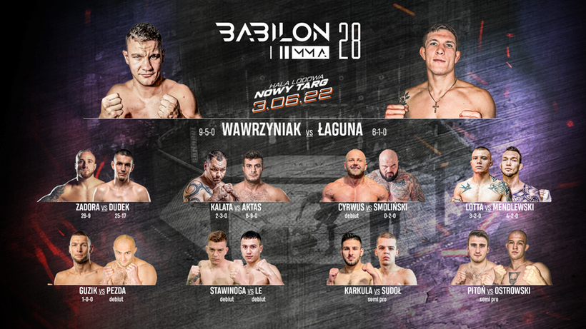 Babilon MMA 28: Karta walk