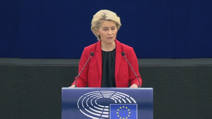 Debata w Strasburgu. Von der Leyen: TK sądem, którego nie uznajemy za niezależny