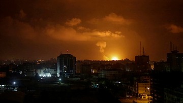 Izrael przeprowadził około 100 ataków na cele Hamasu. Odwet za wystrzelenie rakiet