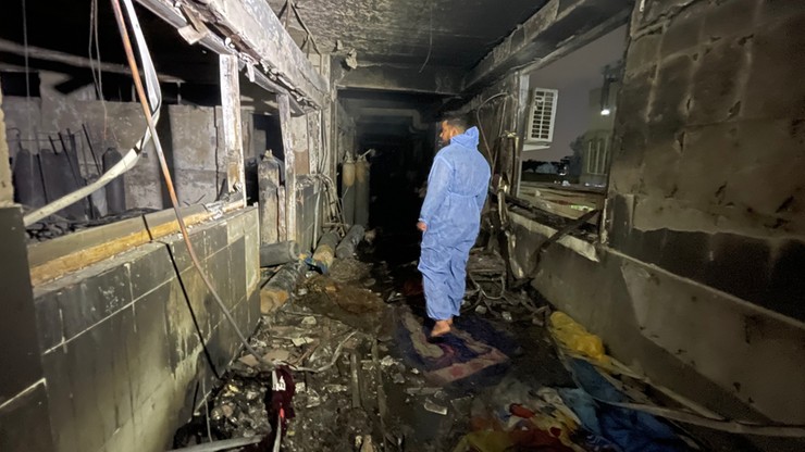 Irak. Eksplozja i pożar szpitala w Bagdadzie. 82 osoby zginęły, 110 rannych