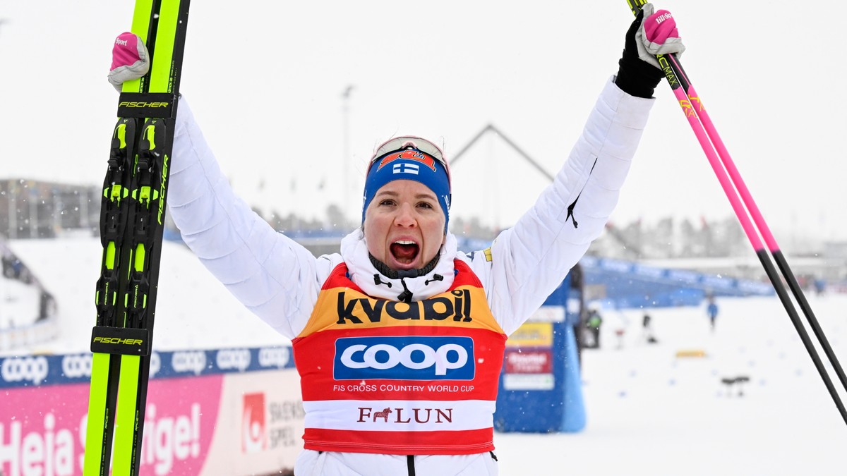 PŚ w biegach narciarskich: Niskanen najlepsza w Falun