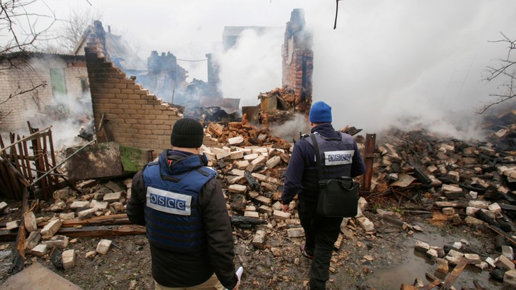 USA potępiły atak na misję OBWE na wschodzie Ukrainy