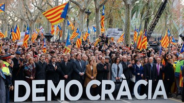 Szefowa parlamentu Katalonii broni przed sądem idei niepodległościowej