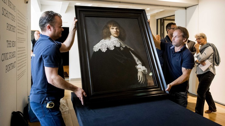 Muzeum zaprezentowało nowo odkryty obraz Rembrandta. O dziele nie zachowała się żadna informacja