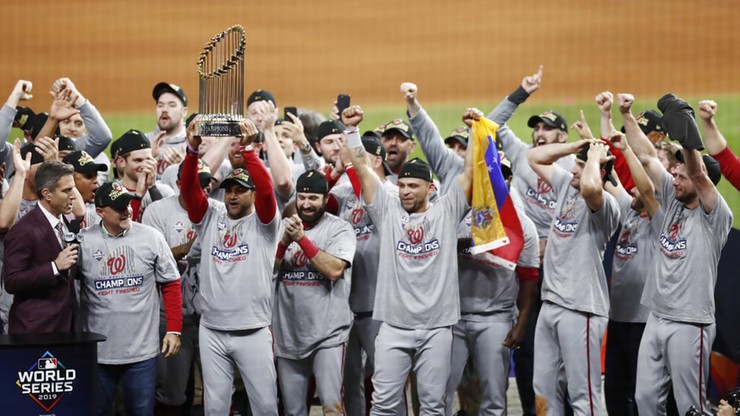 MLB: Baseballiści Washington Nationals po raz pierwszy mistrzami