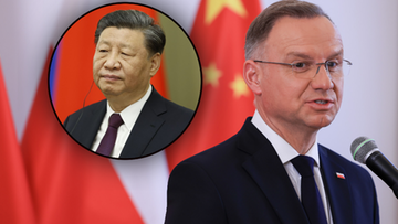 Andrzej Duda w Chinach. Mówił o przyjaznych relacjach Xi Jinpingiem