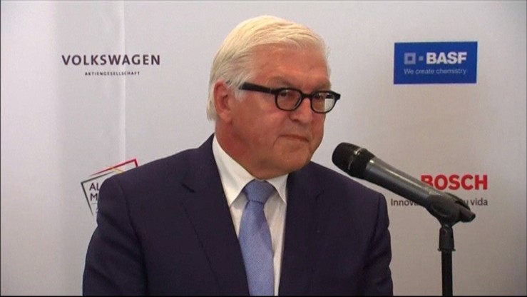 Niemiecka prasa krytykuje Steinmeiera za słowa o "wymachiwaniu szabelką" przez NATO
