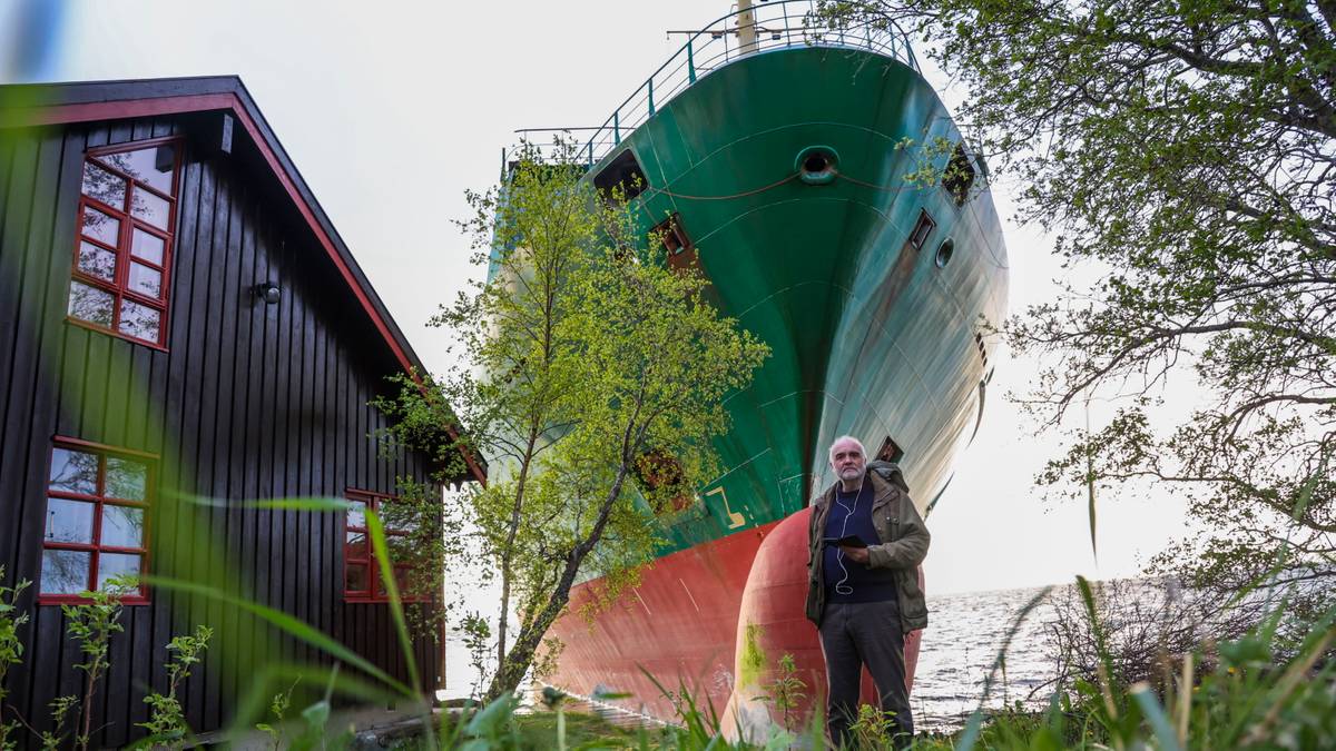 Znalazł w ogródku ogromny statek. Zaskakujący incydent w Norwegii