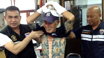 Szukali go 15 lat. Wpadł przez... tatuaże. 74-letni boss yakuzy w rękach policji