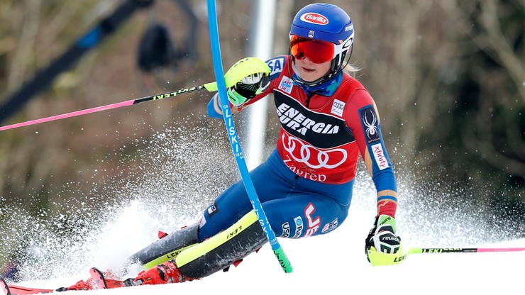 Alpejski PŚ: Shiffrin wygrała slalom w Zagrzebiu