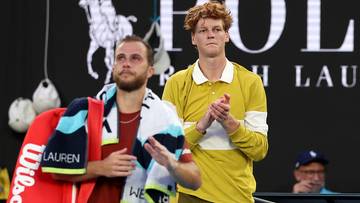 Krecz w meczu Sinnera na Australian Open! Było już 0:2 w setach