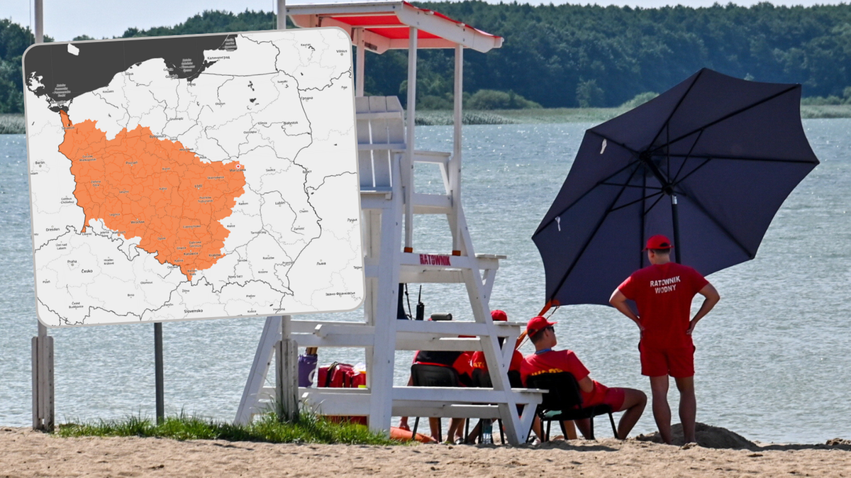 Żar będzie lał się z nieba. Pomarańczowe alerty w 11 województwach