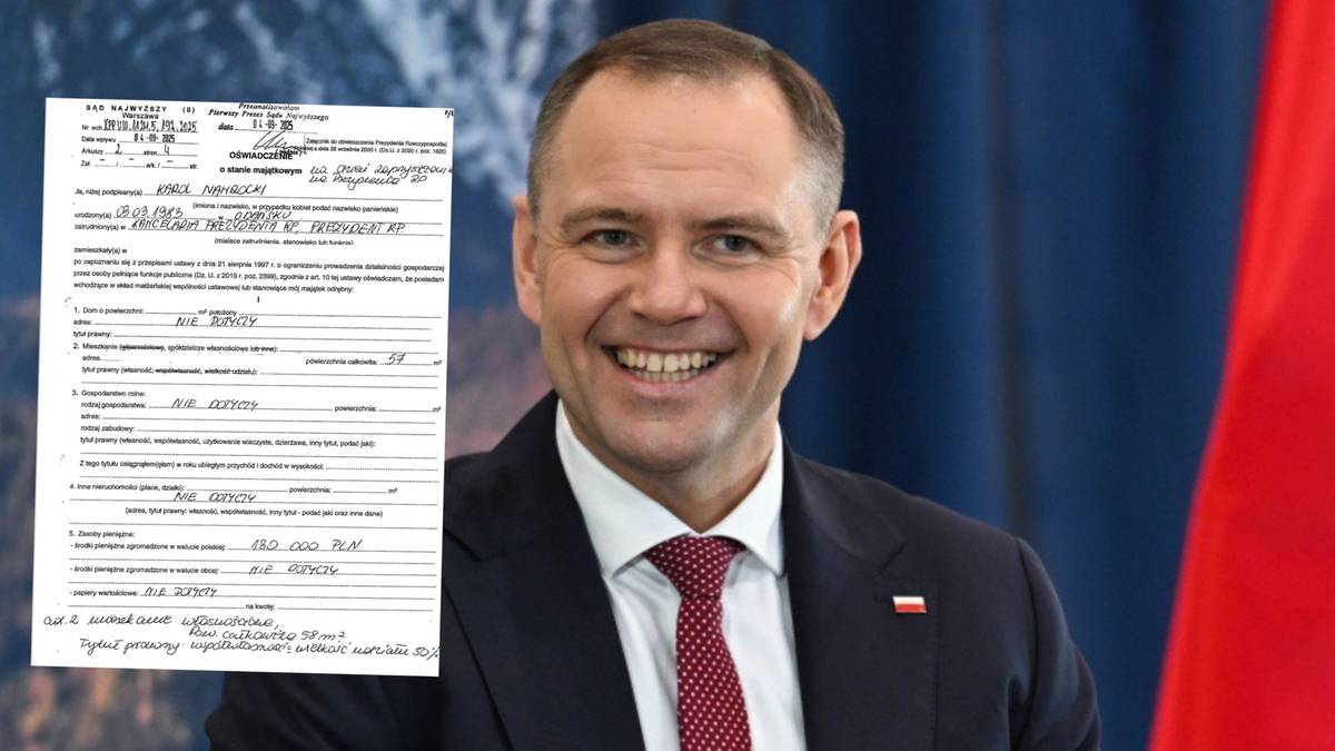 Oświadczenie majątkowe Karola Nawrockiego. Zniknęło jedno mieszkanie