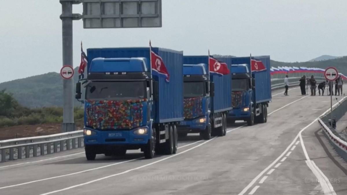 "Nowy symbol przyjaźni". Pierwszy most między Rosją i Koreą Północną otwarty