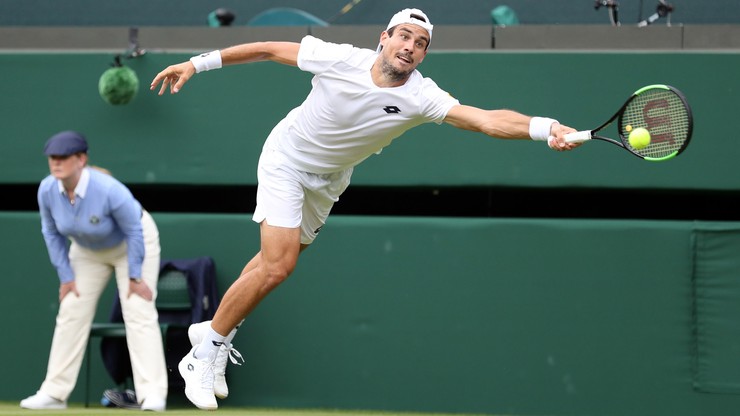 Wimbledon: Cilić odpadał w drugiej rundzie