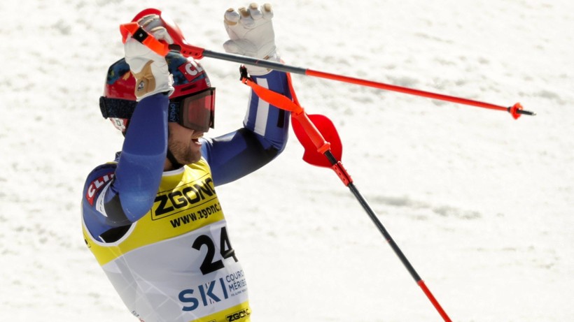 Grek sensacyjnie wygrał slalom alpejski, a później... został zdyskwalifikowany