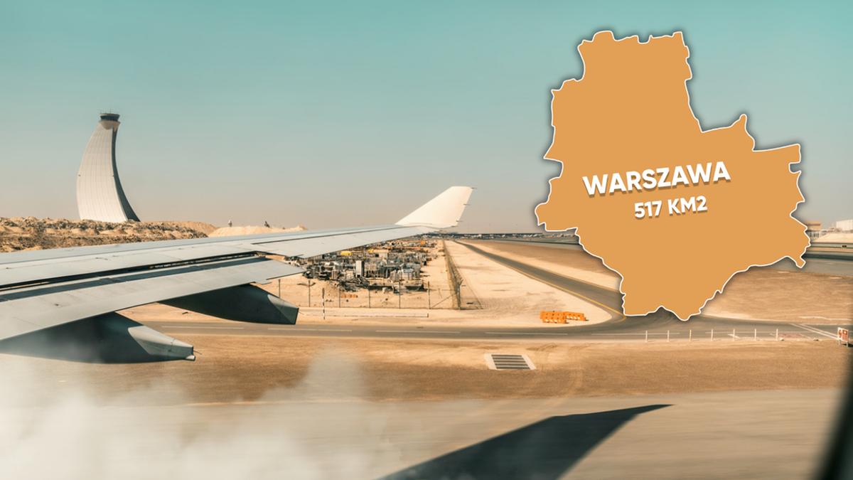 Rozbudowują największe lotnisko świata. Zmieściłyby się tam Warszawa i Poznań