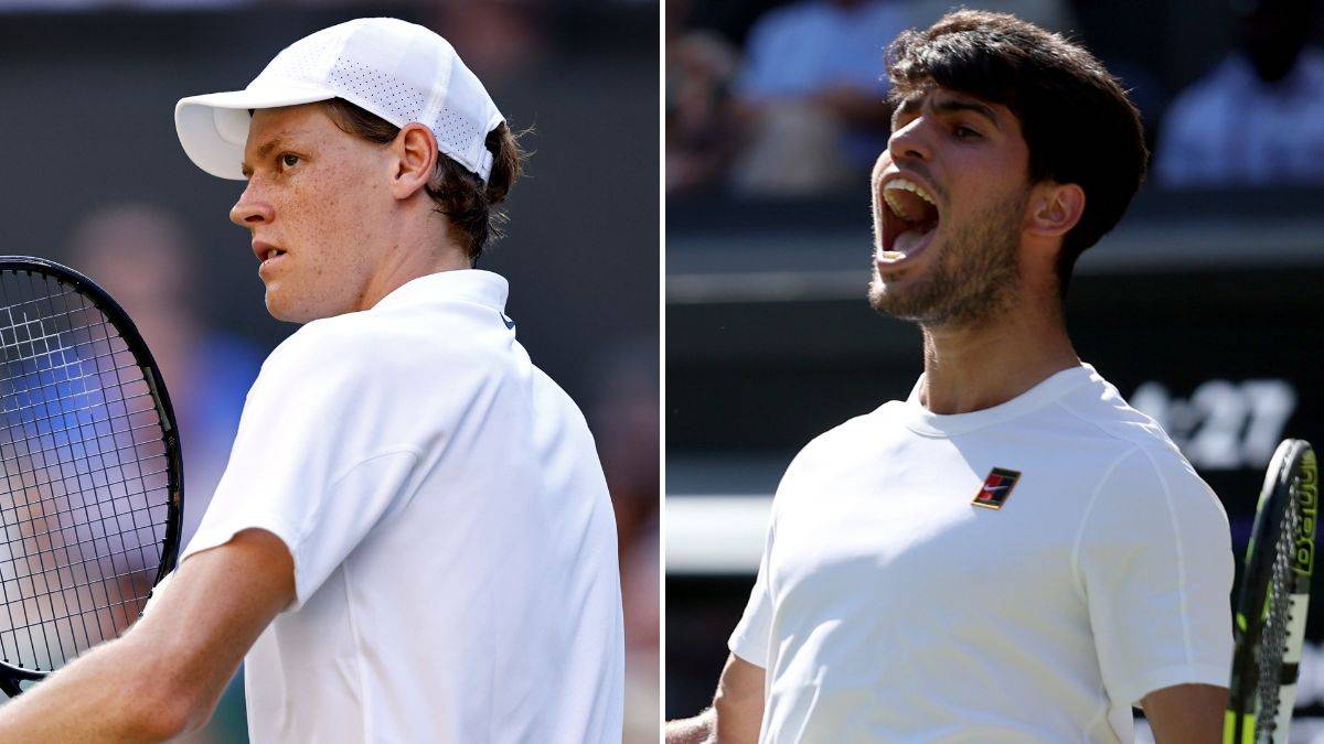 Finał Wimbledonu: Jannik Sinner - Carlos Alcaraz. Relacja live i wynik na żywo