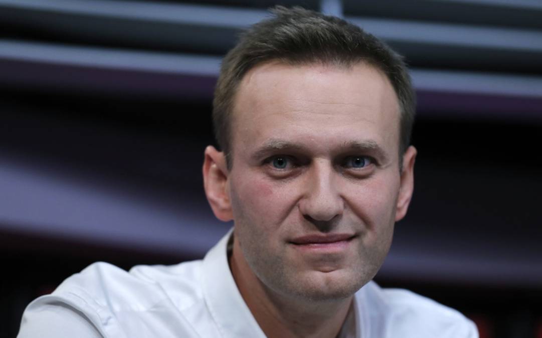 Aleksiej Nawalny w 2018 roku