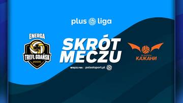 Energa Trefl Gdańsk - Barkom-Każany Lwów. Skrót meczu