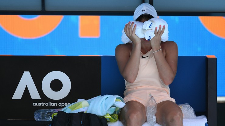 Australian Open: Upał znów dokuczał uczestnikom turnieju