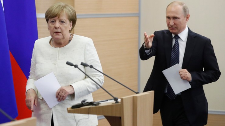 Putin do Merkel: Nord Stream 2 nie oznacza końca tranzytu przez Ukrainę