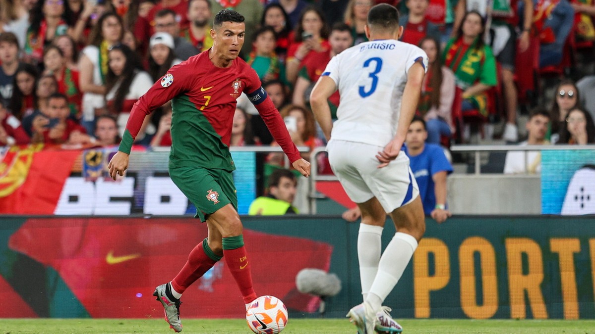 Cristiano Ronaldo po raz 199. wystąpił w reprezentacji Portugalii