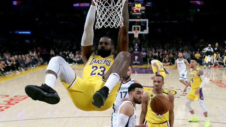NBA: Lakers lepsi od Clippers w derbach Los Angeles