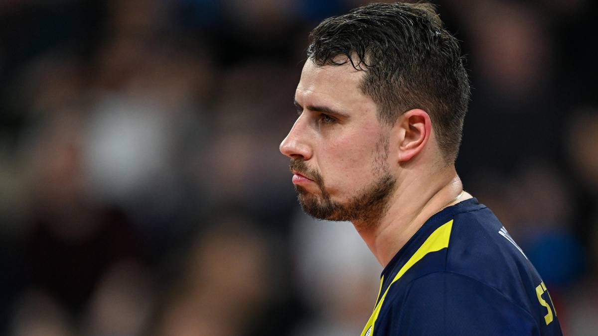 Siatkarz Fabian Drzyzga w klubowym stroju