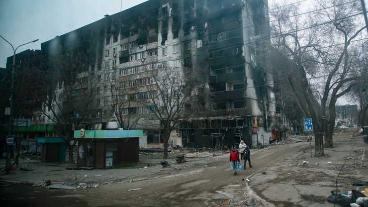 Wojna w Ukrainie. Kijów wezwał stronę rosyjską do utworzenia korytarza humanitarnego w Mariupolu