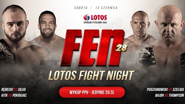FEN 28: LOTOS Fight Night. Premiera w Polsacie Sport
