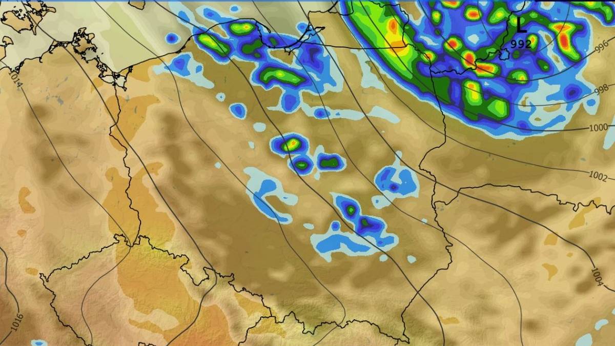 W wielu miejscach kraju będzie pochmurnie i deszczowo. Najgorszej pogody mogą się spodziewać mieszkańcy północno-wschodniej Polski