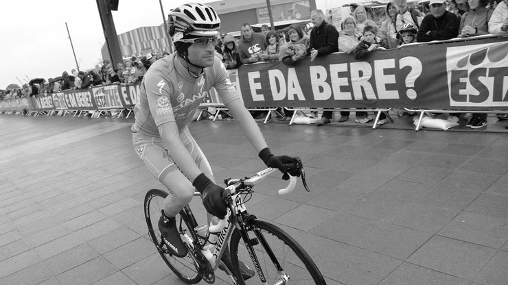 Giro d'Italia: Astana wystawi niepełny skład, aby uczcić Scarponiego