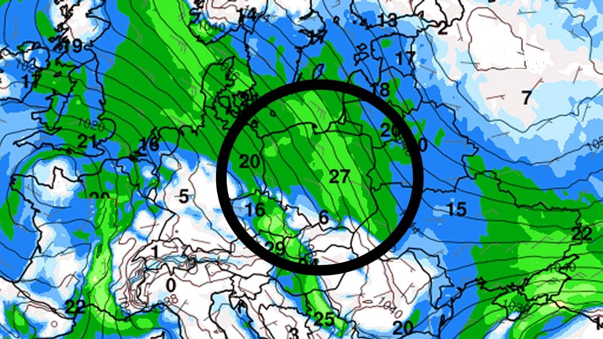 Średnia prędkość wiatru będzie bardzo duża. Fot. climatereanaylzer.org