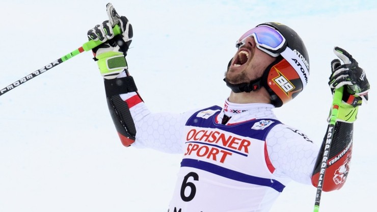 Alpejski PŚ: Hirscher liderem na półmetku slalomu w Madonna di Campiglio