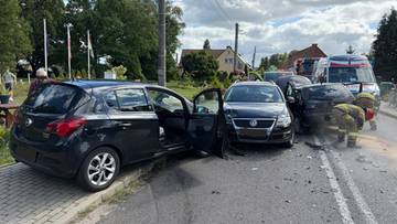 Dramatyczny finał policyjnego pościgu za 17-latkiem. Pięć osób trafiło do szpitala