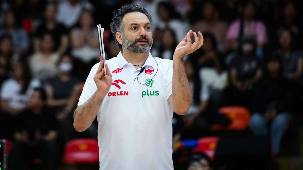 Stefano Lavarini trener reprezentacji Polski siatkarek