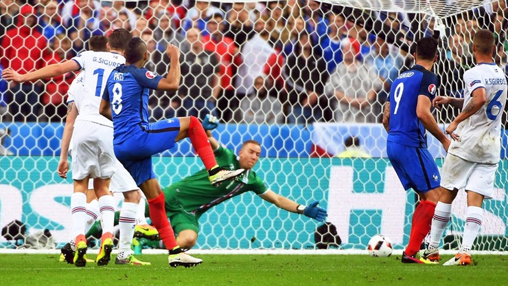 Francja w półfinale Euro 2016. Po wygranej 5:2 z Islandią