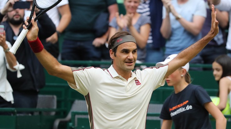 ATP w Halle: Federer awansował do półfinału, porażka Zvereva