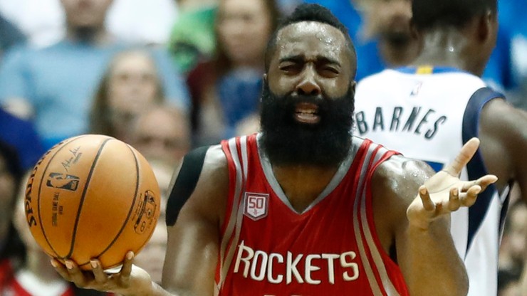 NBA: Ósme z rzędu zwycięstwo Rockets! Kapitalna dyspozycja Hardena