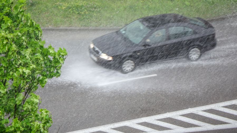 02.09.2017 10:05 Miejscami spadło niemal 100 mm deszczu, a to jeszcze nie koniec ulew