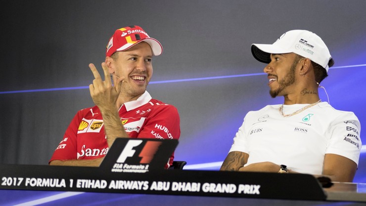 Vettel i Hamilton dyktowali tempo na treningach w Abu Zabi