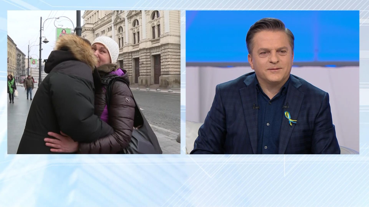 "Śniadanie Rymanowskiego": wzruszający moment na antenie. Ukrainka dziękowała Polakom za pomoc