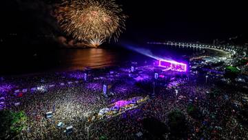 "Wilczyca przeszła do historii". Jej koncert zgromadził dwa miliony osób na plaży