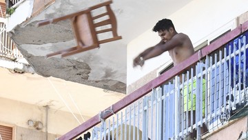Covid-19 we Włoszech - zamieszki w "czerwonej strefie". Są tam też Polacy
