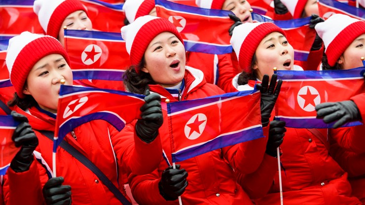 Pjongczang 2018: Cheerleaderki z Korei Północnej nie zwalniają tempa