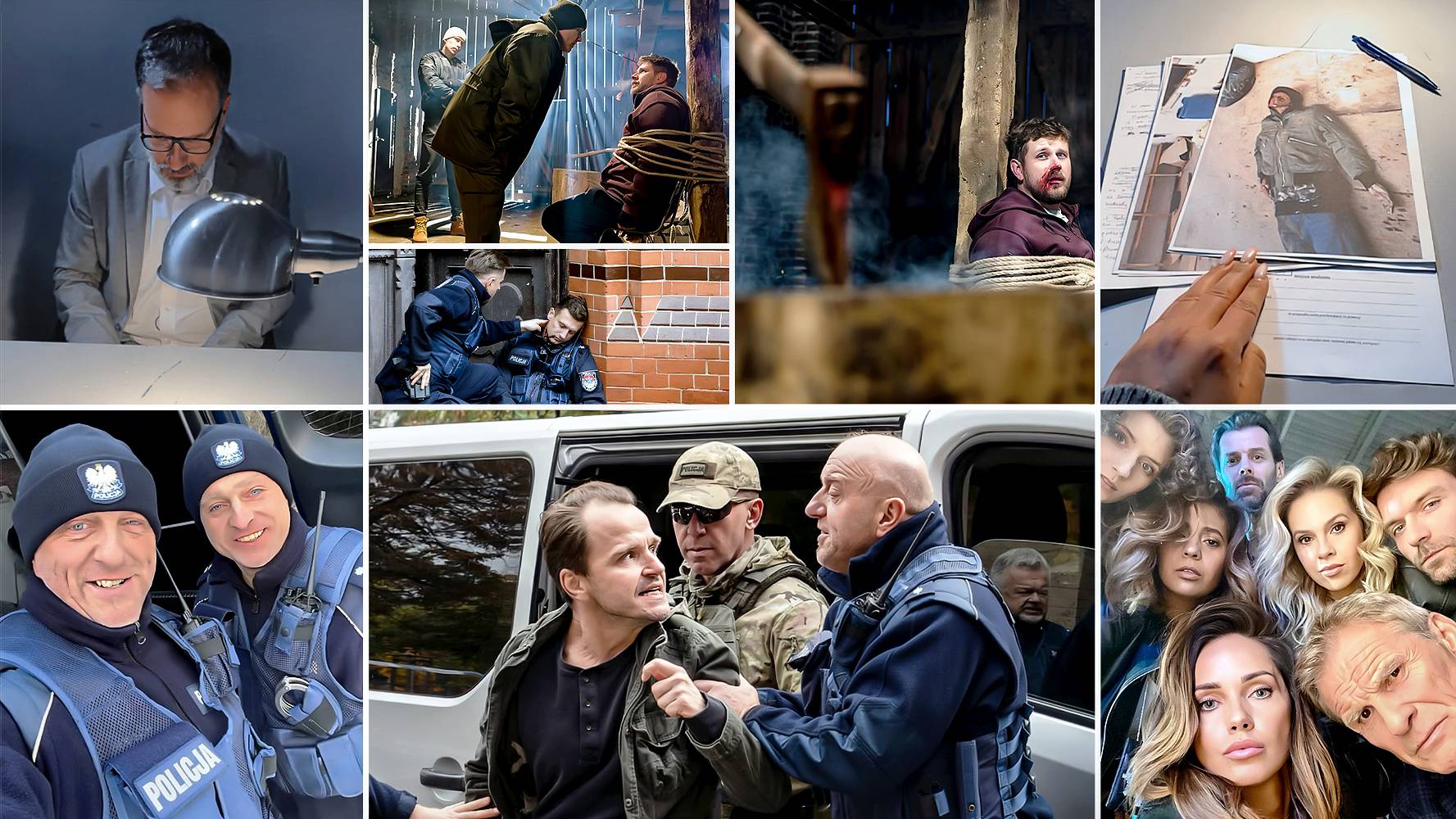 Aktorzy na planach! Prace nad wiosenną odsłoną kryminałów - tv4.pl